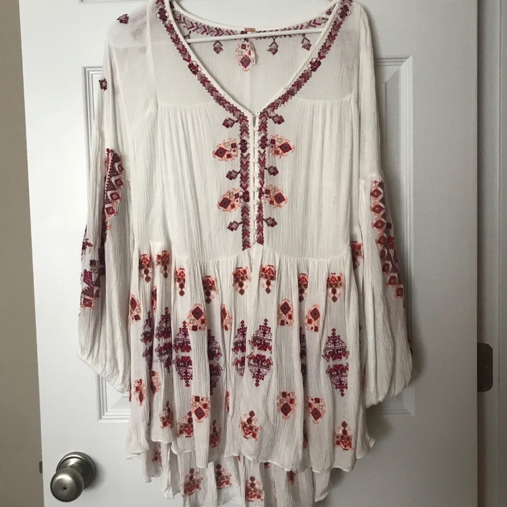 Free People Embroidered Tunic